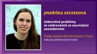 Hlavní cenu získala Jindřiška Deckerová