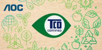 AOC nově nabízí kancelářské monitory s certifikací TCO Certified 9. generace