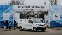 Toyota nabízí olympijské snowboardování uprostřed Brna