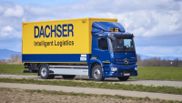 Dachser uvádí do provozu sériové nákladní vozidlo eActros