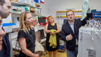 Fakulta biomedicínského inženýrství ČVUT slavnostně otevřela unikátní modernizované a nové laboratoře