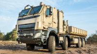 Belgická armáda poprvé představila nové logistické vozy na tatrováckém podvozku