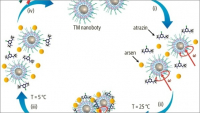 Nanoroboty odstraňují těžké kovy z odpadní vody