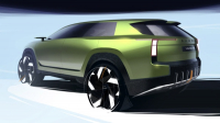 ŠKODA AUTO odhaluje první skici exteriéru studie VISION 7S ŠKODA AUTO odhaluje první skici exteriéru studie VISION 7S