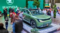 ŠKODA AUTO představila na veletrhu čisté mobility e-SALON nejen své elektromobily, ale i výhled do budoucna