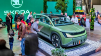 ŠKODA AUTO představila na veletrhu čisté mobility e-SALON nejen své elektromobily, ale i výhled do budoucna ŠKODA AUTO představila na veletrhu čisté mobility e-SALON nejen své elektromobily, ale i výhled do budoucna