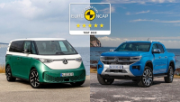 Modely ID. Buzz a nový Amarok získaly po pěti hvězdách Euro NCAP