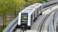Ve francouzské metropoli Rennes jezdí plně automatické metro Cityval 