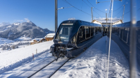 Švýcaři spustili nový vlak nabitý technologiemi 
