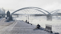 Vítězný návrh mostu na Výtoni 