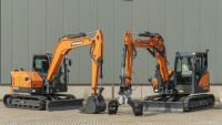 Doosan uvádí na trh nové 8tunové mini rypadlo DX85R-7