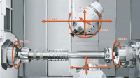 Pracovní prostor víceprofesního obráběcího centra Integrex i-400S Pracovní prostor víceprofesního obráběcího centra Integrex i-400S
