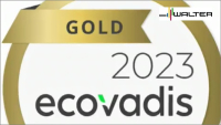 Společnost Walter AG získala zlatou medaili ECOVADIS