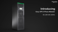 Nový třífázový modulární záložní zdroj Schneider Electric Easy UPS 3-Phase Modular překonává hranice spolehlivosti, škálovatelnosti a jednoduchosti