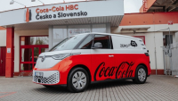 ID. Buzz Cargo vstupuje do služeb Coca-Coly jako servisní vůz