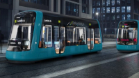 Designová studie autonomní segmentové tramvaje SATRAM