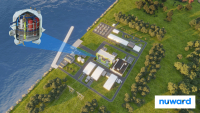 NUWARD SMR - jaderná elektrárna sestávající ze dvou nezávislých malých reaktorů v jedné budově 
