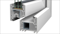 Řez okenním profilem VEKA SOFTLINE 82 Řez okenním profilem VEKA SOFTLINE 82