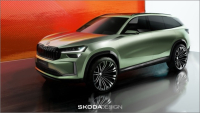 Škoda Auto odhaluje designové skici exteriéru zcela nového modelu Kodiaq