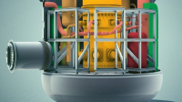 Vizualizace reaktorové nádoby