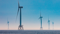 Největší větrná turbína začala dodávat elektřinu do sítě © SSE Renewables