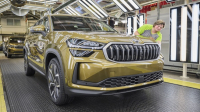 Škoda Auto spouští v kvasinském závodě výrobu zcela nové generace modelu Kodiaq Škoda Auto spouští v kvasinském závodě výrobu zcela nové generace modelu Kodiaq