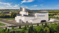 Vizualizace návrhu modulárního reaktoru AP-300 společnosti Westinghouse © Westinghouse