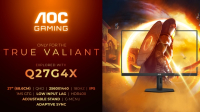 AOC GAMING Q27G4X kombinuje velikost 27“ a rozlišení QHD se 180 Hz AOC GAMING Q27G4X kombinuje velikost 27“ a rozlišení QHD se 180 Hz