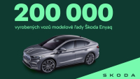 Modelová řada Škoda Enyaq překonala hranici 200 000 vyrobených kusů Modelová řada Škoda Enyaq překonala hranici 200 000 vyrobených kusů