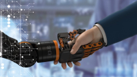 Podání ruky robotovi: Nová bionická ruka pro kobota ReBeL