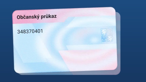 Lidé se od začátku dubna mohou prokázat občankou v mobilu policistům v terénu