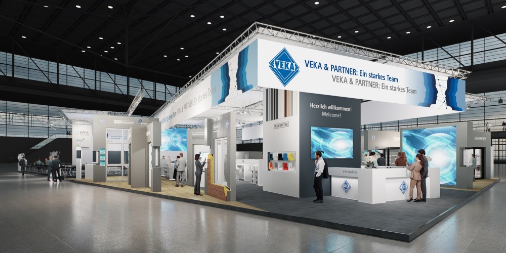 Stánek VEKA na veletrhu Fensterbau Frontale 2024