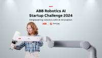 ABB Robotika spouští celosvětovou soutěž pro startupy s cílem urychlit inovace v oblasti robotiky a umělé inteligence ABB Robotika spouští celosvětovou soutěž pro startupy s cílem urychlit inovace v oblasti robotiky a umělé inteligence