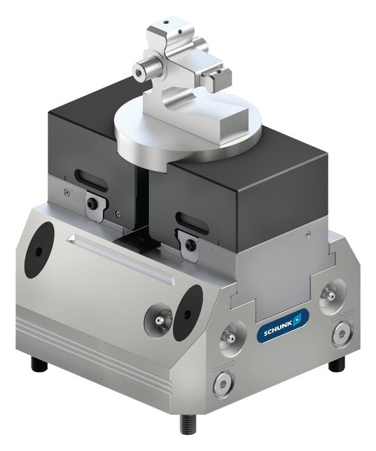Se silovým svěrákem TAN DEM3 BWA mohou roboti automaticky měnit čelisti © SCHUNK