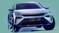 První exteriérové skici zcela nového kompaktního SUV První exteriérové skici zcela nového kompaktního SUV