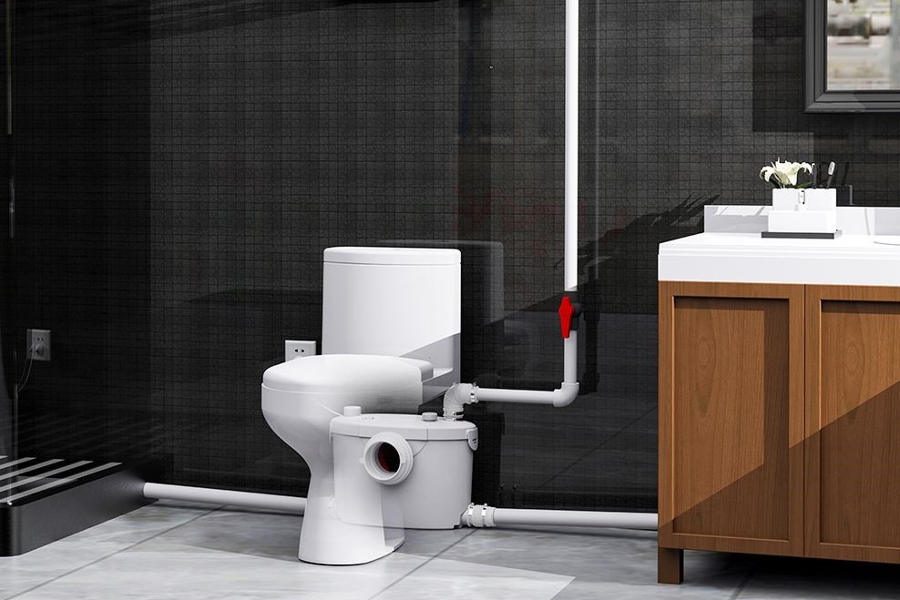 Přečerpávací zařízení Pumpalift pro využití na WC