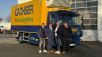 Dachser nasadil do své logistické sítě 100. plně elektrické nákladní vozidlo Dachser nasadil do své logistické sítě 100. plně elektrické nákladní vozidlo