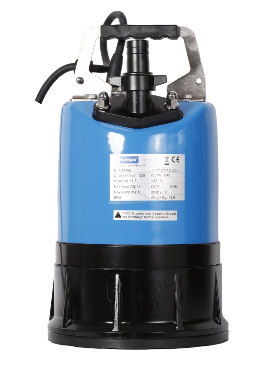Lehké ponorné čerpadlo PUMPA blue line PSCM480