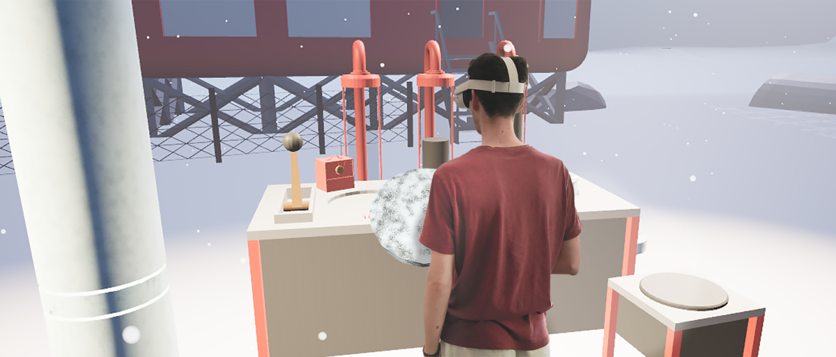 Projekt s názvem Frozen Research zprostředkovává uživatelům pomocí virtuální reality pohled do klimatické minulosti.
