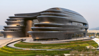 Futuristické muzeum vědy v Šen-čenu vytvarovalo klima Futuristické muzeum vědy v Šen-čenu vytvarovalo klima