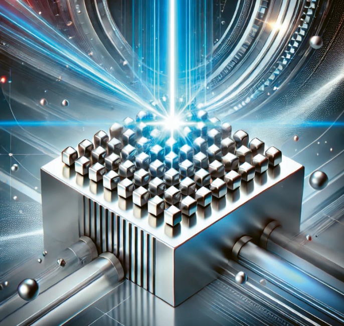 Nanolaser vyvinutý vědci z KTU © obrázek generovaný umělou inteligencí