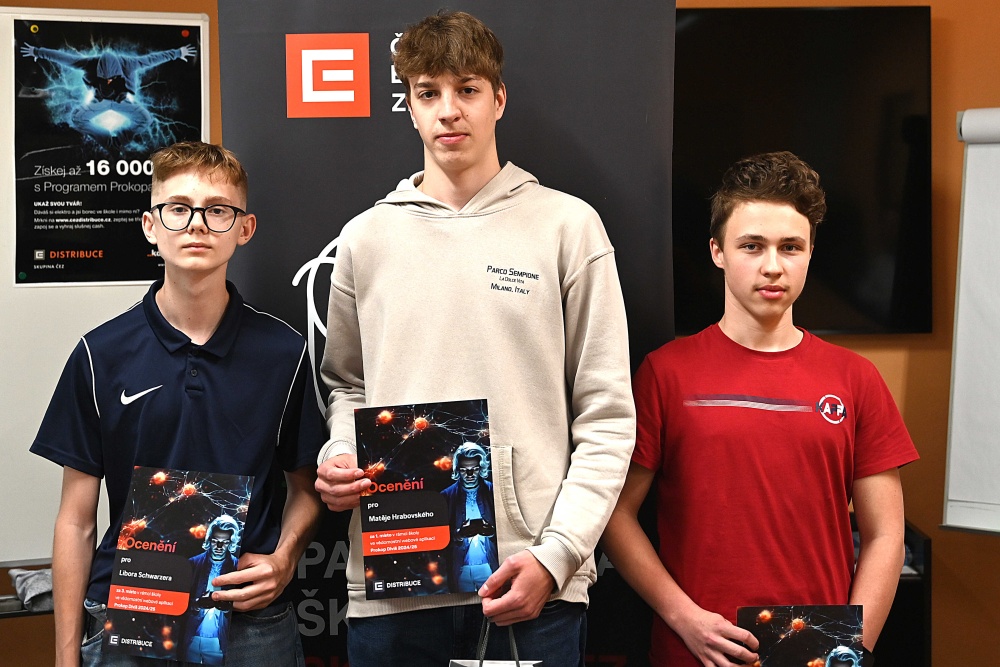 Nejlepší účastníci kategorie Prokop Diviš