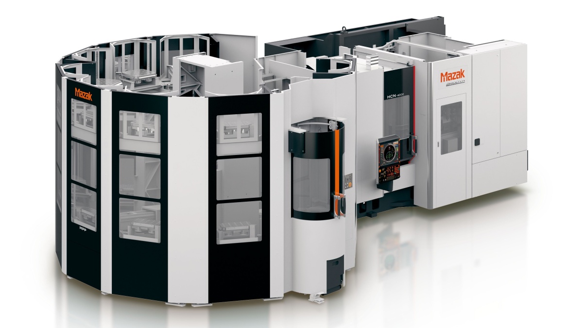 Mazak HCN-4000 NEO + MPP bude také představen na veletrhu EMO 2025 jako jedno z 12 automatizačních řešení
