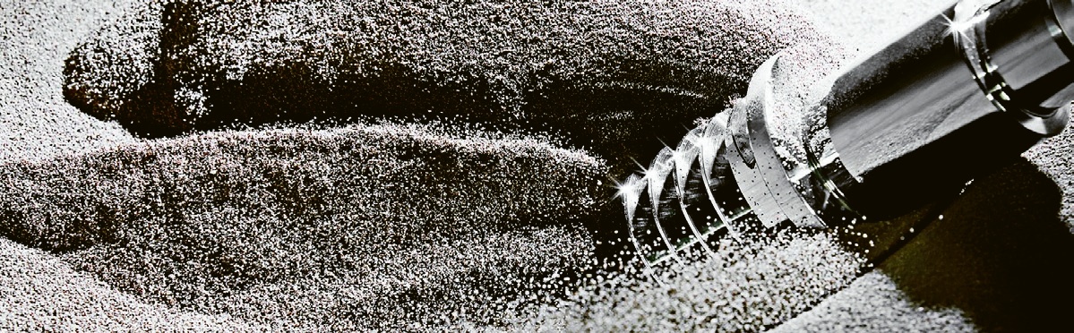 Dokončení povrchu proudovým omíláním © OTEC