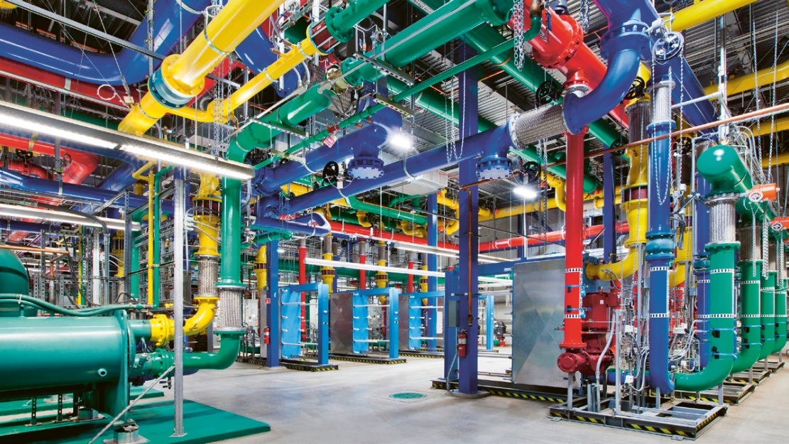 Datacentrum společnosti Google © Google