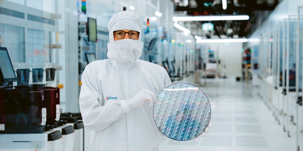 Podíl polovodičů GaN na trhu se v nadcházejících letech s klesajícími náklady výrazně zvýší © Infineon Villach