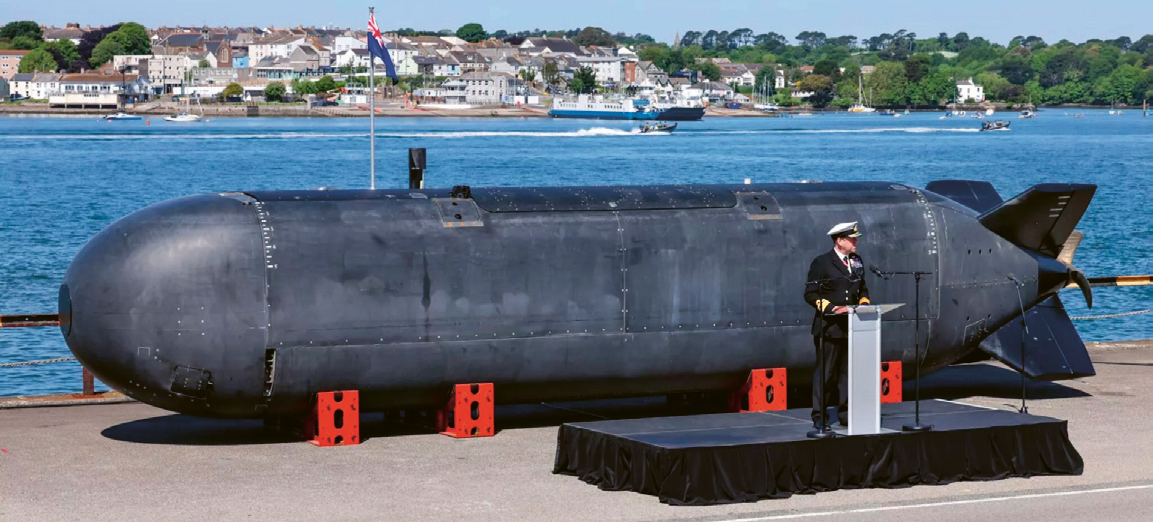 Představení XV-Excalibur veřejnosti v květnu 2025 © Royal Navy