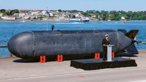 Představení XV-Excalibur veřejnosti v květnu 2025 © Royal Navy