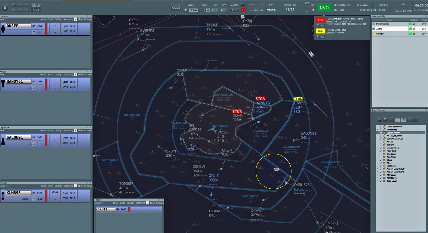 ERA vyhrála výběrové řízení a dodává svůj systém ERIS-ATM na letiště PRAHA/Vodochody 