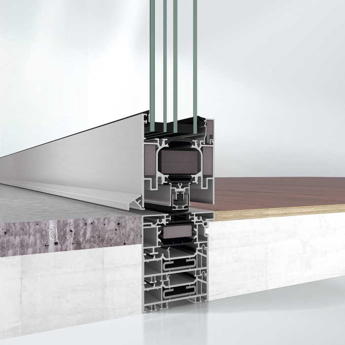 Protipožární dveře Schüco FireStop ADS 90 FR 90-CE mohou být navrženy i v bezbariérovém provedení.